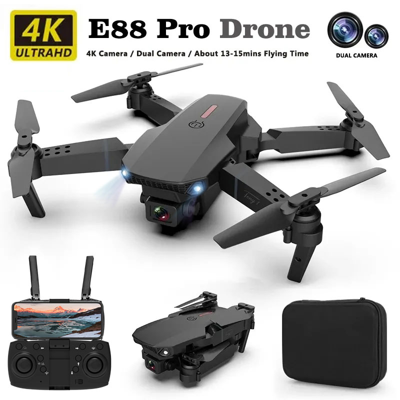 Drone Camera Night Vision - E88pro Drone Professionele Dron Optische Stroom