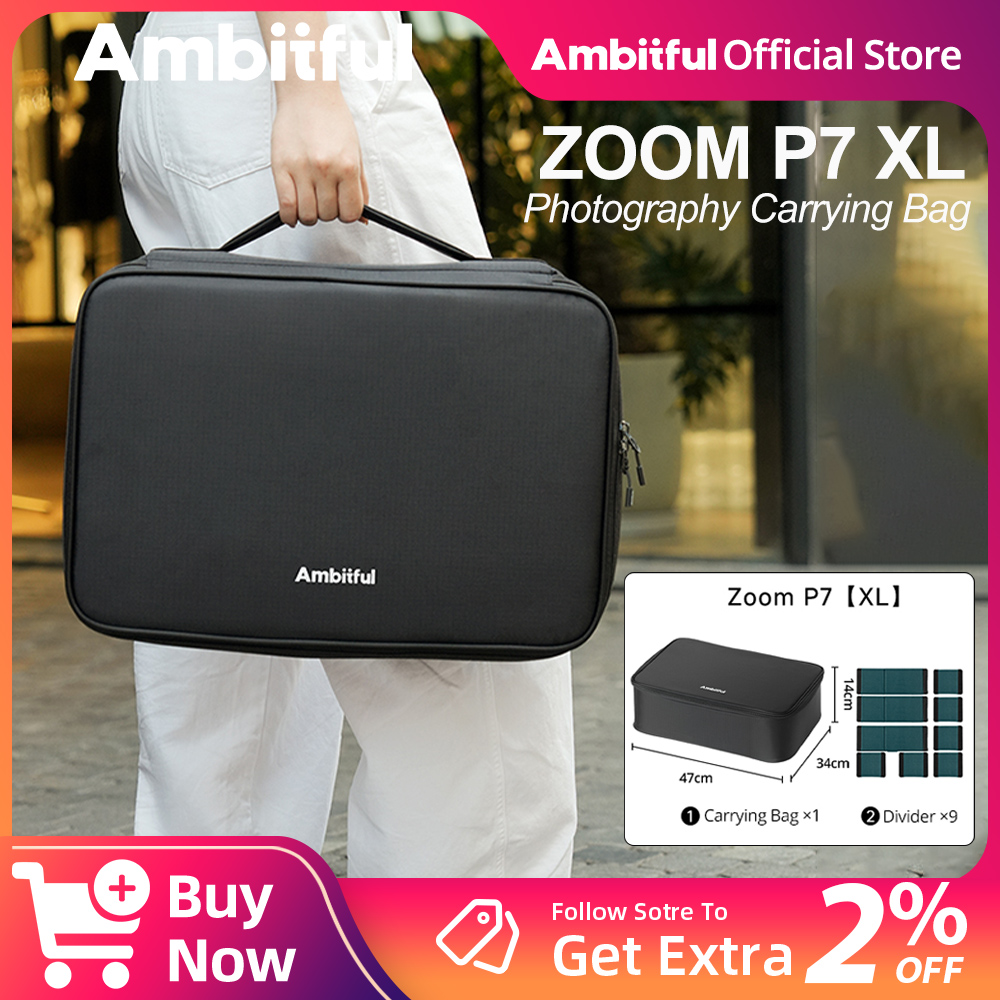 Drone Camera Case - Ambitful ZOOM P7II XL Fotografie Opbergtas
