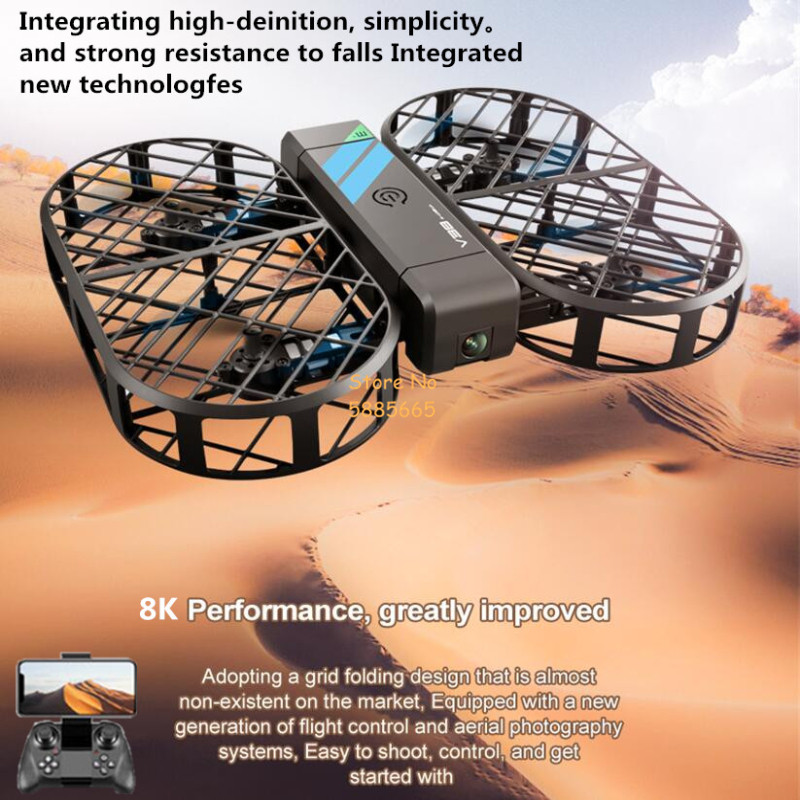 8K HD-camera 360° °   Bescherm - Drone Camera Night Vision recensie en prijs