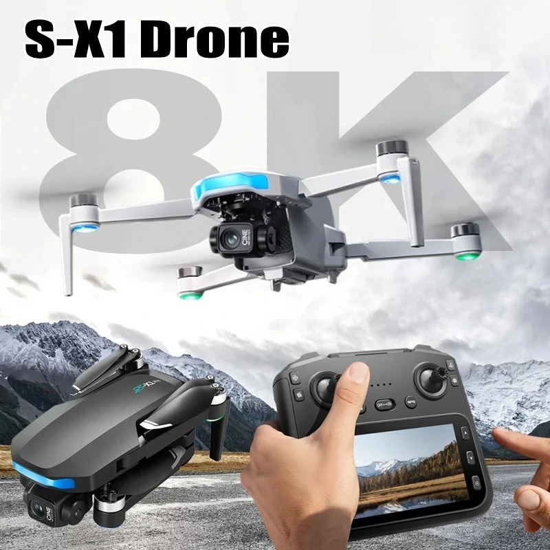 Originele S-X1 Drone 8K HD Pro - Drone Camera Night Vision recensie en prijs